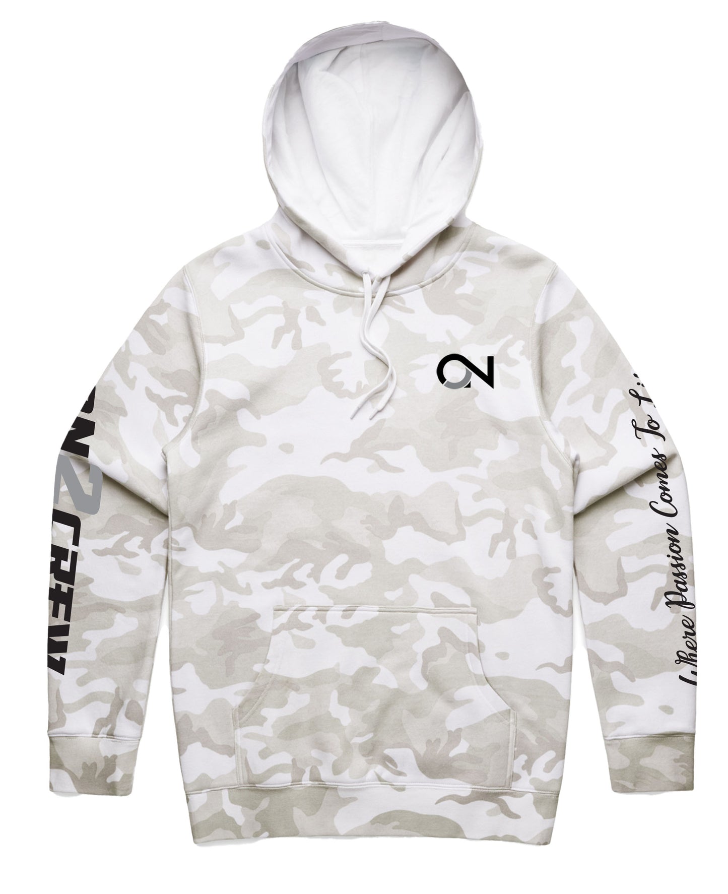 Camo On2Crew Pullover