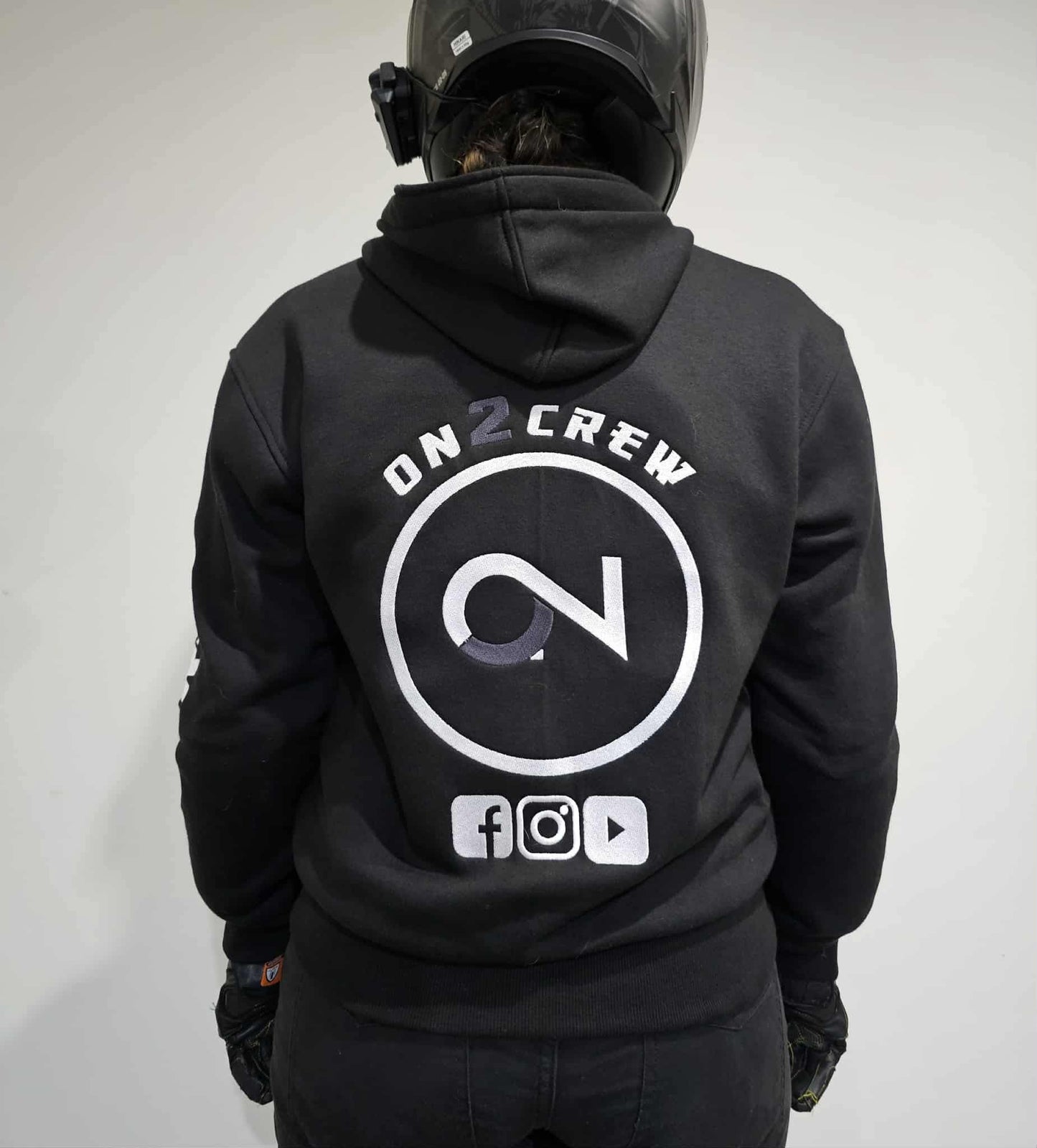 Premium Black Aramid Fleece Hoodie