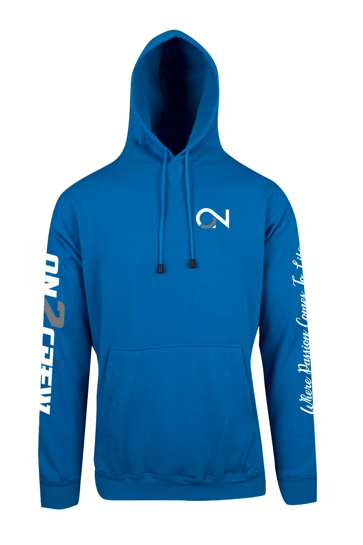 On2Crew Pull Over Hoodie - Blue