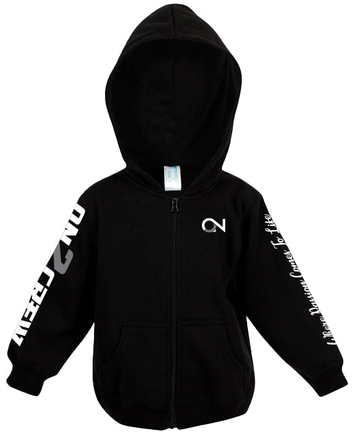 Black zip cheap up hoodie baby