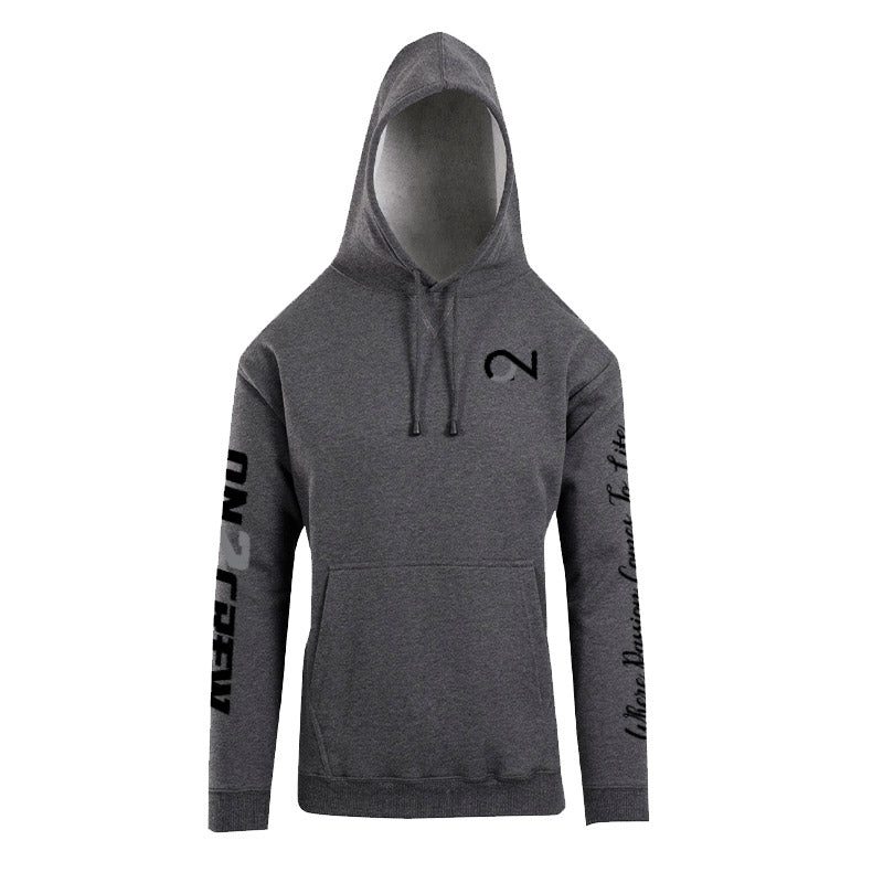 Women's/Kids On2Crew Pull Over Hoodie - Grey