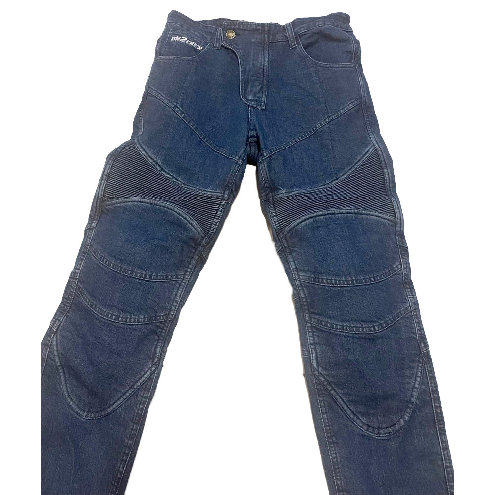 (PREORDER) On2Crew Denim Riding Jeans - Blue/Blue