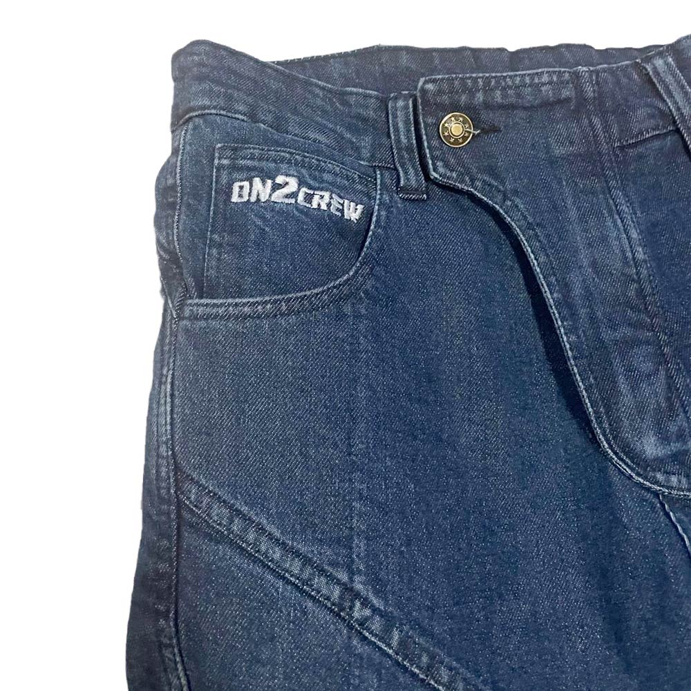 (PREORDER) On2Crew Denim Riding Jeans - Blue/Blue