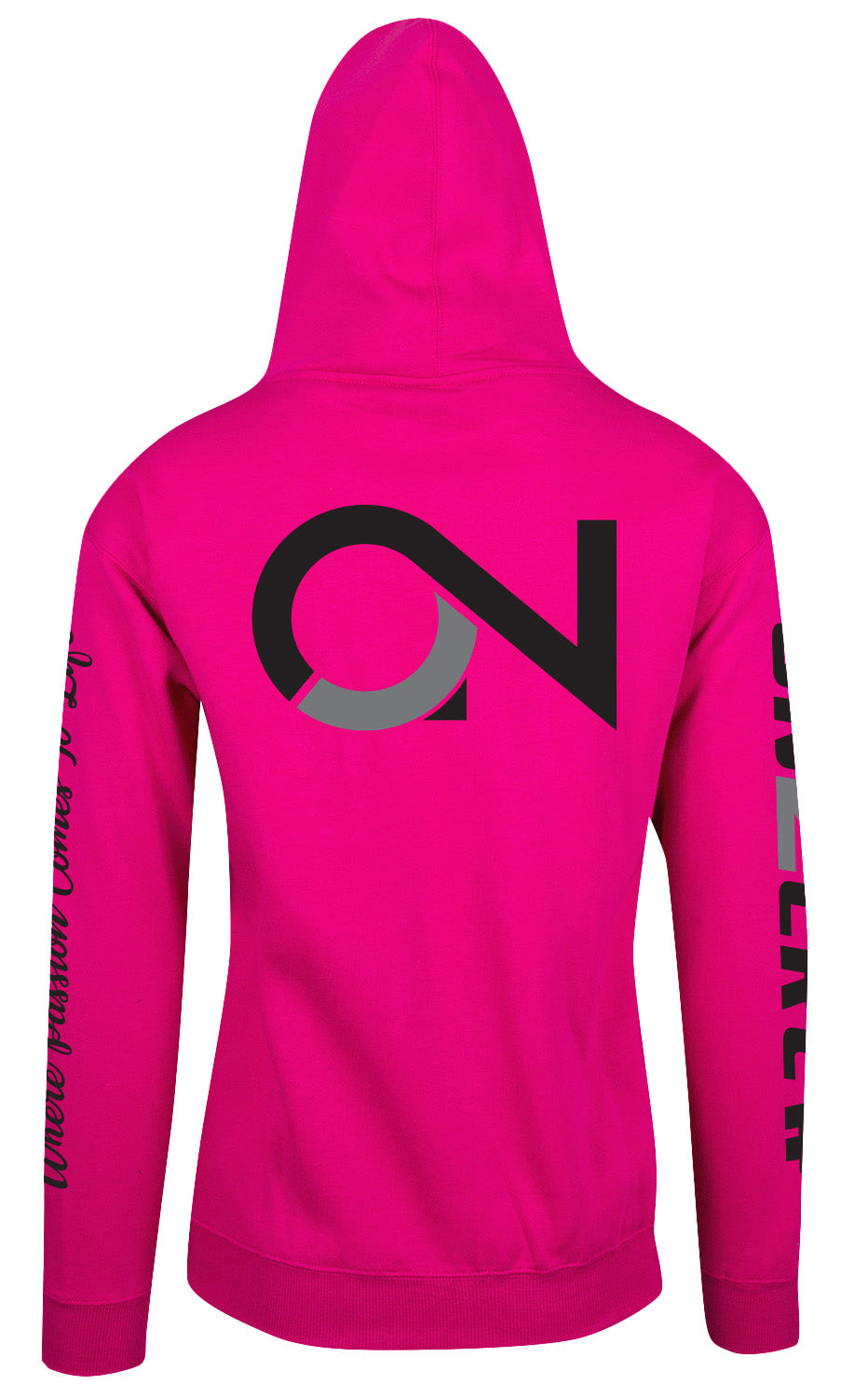 On2Crew Fleece ZIP Hoodie - Pink