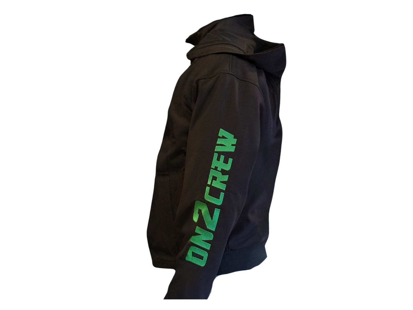 (PREORDER) On2Crew 2025 LIMITED Edition Aramid Motorcycle Riding Hoodie - Green