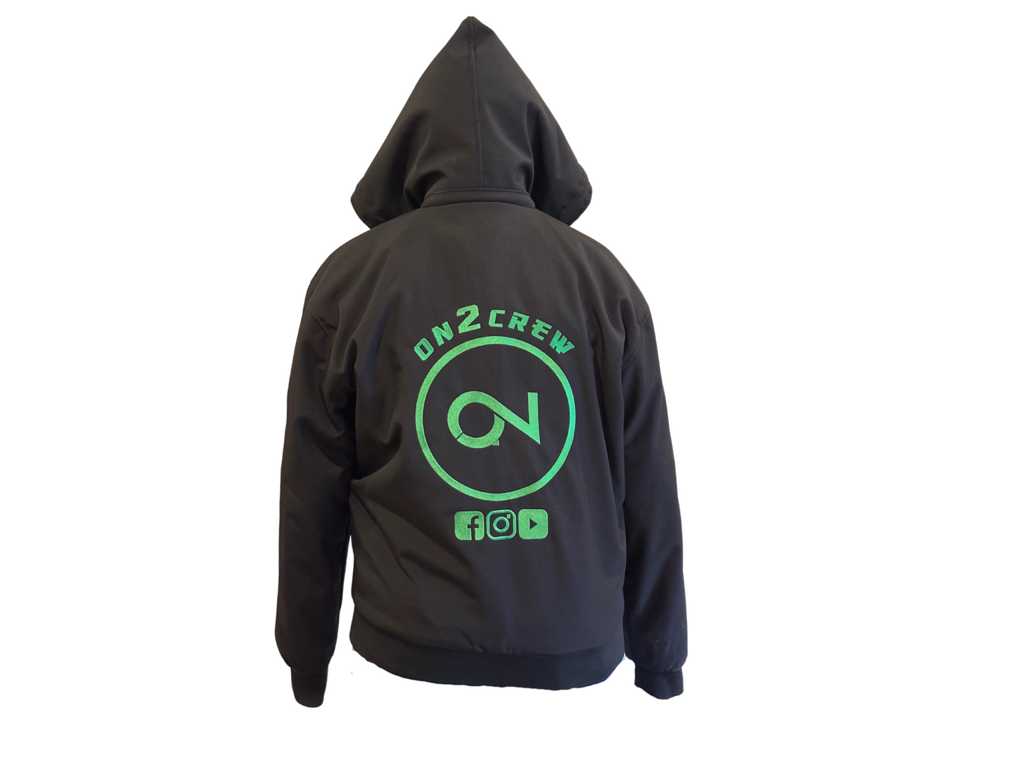 (PREORDER) On2Crew 2025 LIMITED Edition Aramid Motorcycle Riding Hoodie - Green