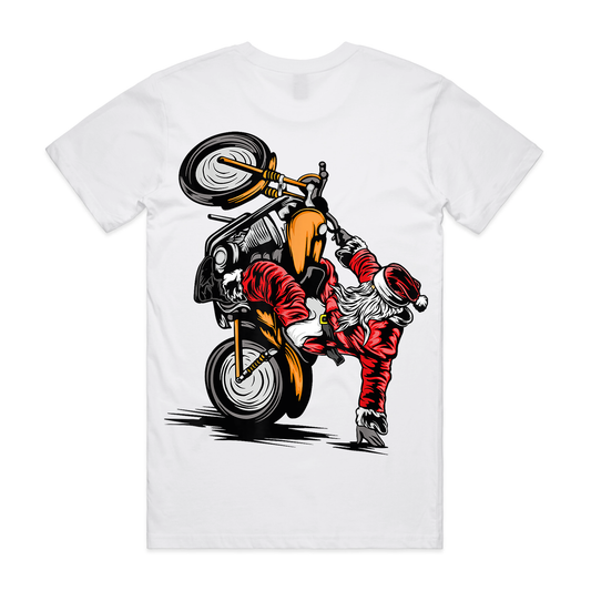 Wheelie Xmas Tee