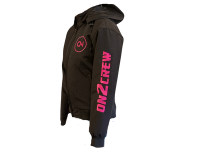 (PREORDER) On2Crew 2025 LIMITED Edition Aramid Motorcycle Riding Hoodie - Pink