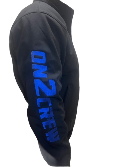 On2Crew 2024 LIMITED Edition Aramid Motorcycle Riding Hoodie - Blue