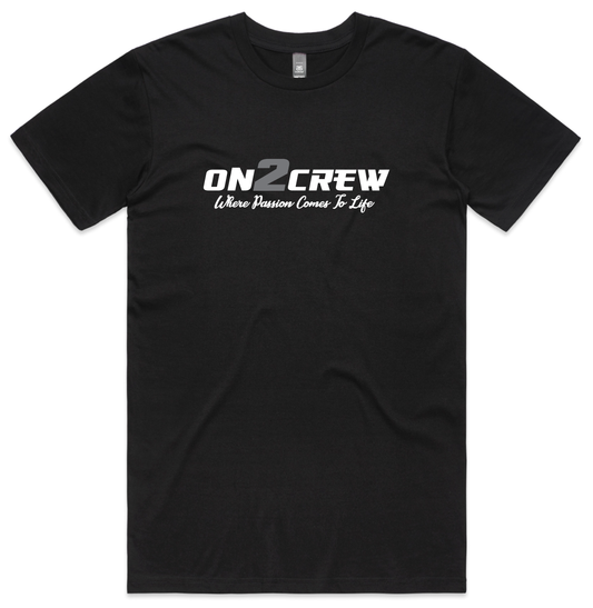 On2Crew Tee - black/white