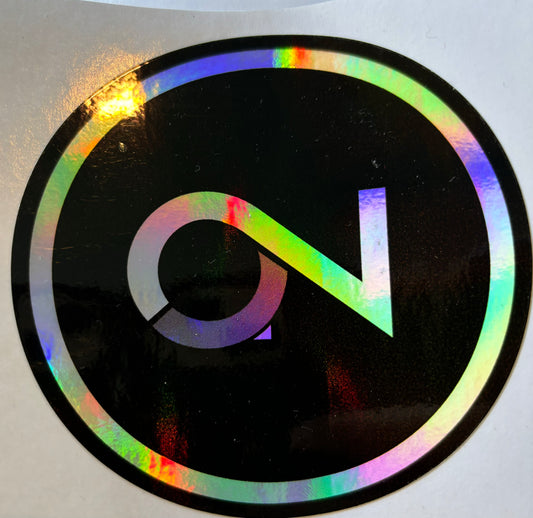 Holographic On2Crew Sticker