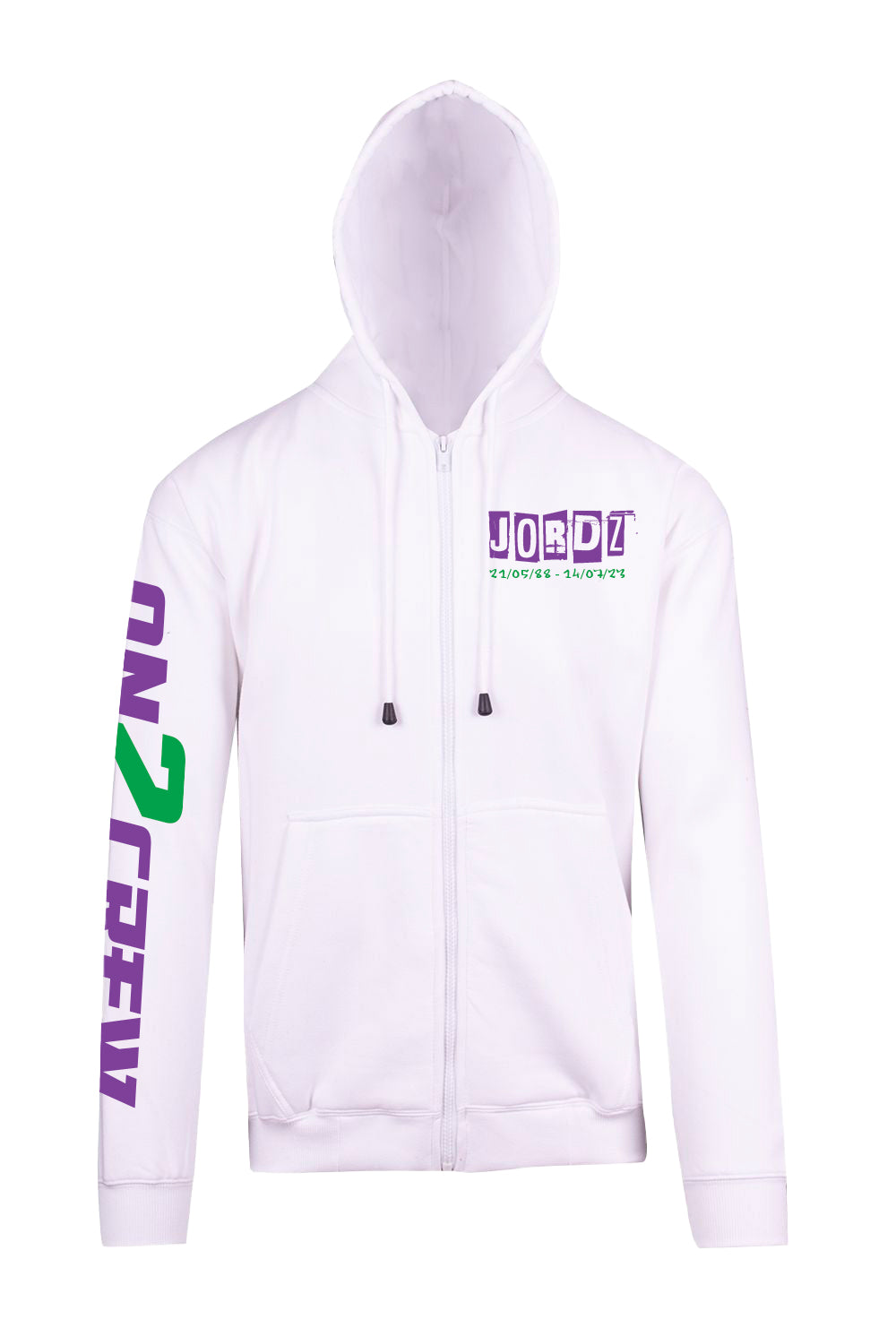 Jordz Fleece ZIp Hoodie