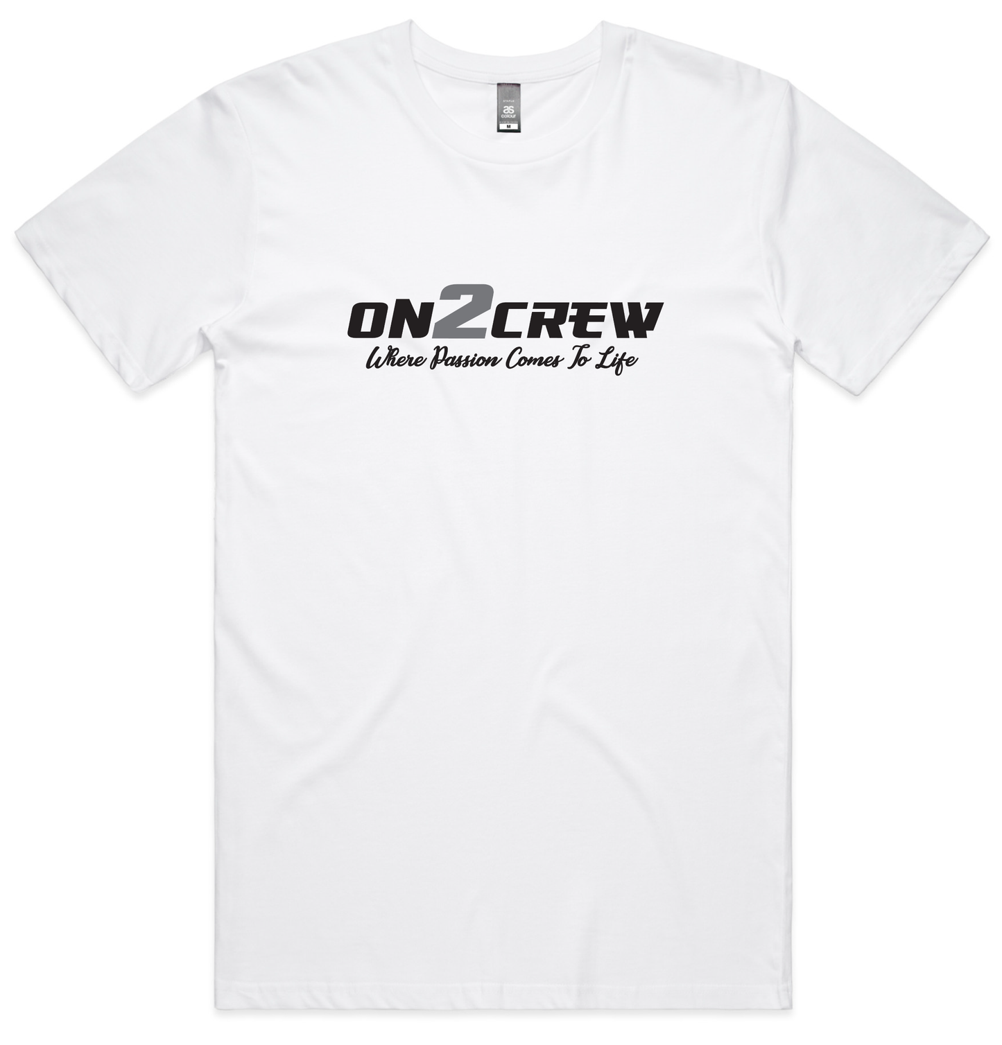 On2Crew Where Passion Comes To Life - black/white
