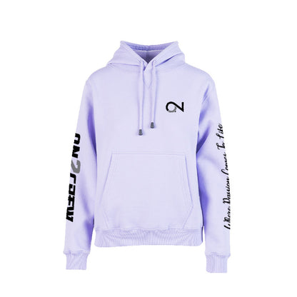 Women's/Kids On2Crew Pull Over Hoodie  - Lavender/Black