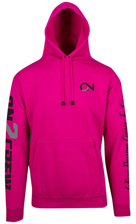 On2Crew Pull Over Hoodie - Pink